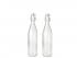 Glass bottle with Flip Cap 500 ml .Set of 2  nos